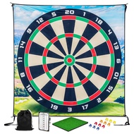 Golf Chipping Game Golf Game Mat with 12 Golf Balls Golf Training Mat Golf Stick Chip Game for Indoo