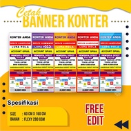 Counter Banner Counter Banner X-Banner/ Counter/