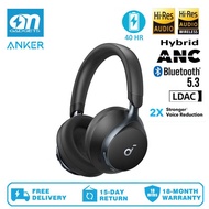 Anker A3035 Space One Active Noise Cancelling Headphones by Anker - 40H Playtime LDAC Hi-Res Audio B