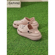 Daphne Baotou Hole Shoes - Summer Heightening Anti-Slip Sandals