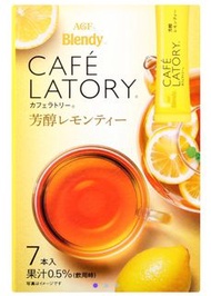 日本AGF Blendy 芳醇檸檬茶 7包