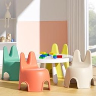 &lt;&lt;台灣現貨&gt;&gt;簡單樂活 BI-6118 中云兔椅 四色(黃綠橙米白)可選/塑膠椅/板凳/椅子/休閒椅 /小孩矮凳/可堆