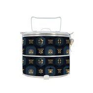 BDARI Stainless Steel Tiffin Carrier 2-Tier Food Container (10cm) [Free Add Name] Mangkuk Tingkat