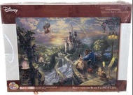 現貨：Stained Art Jigsaw Puzzle 全新日版迪士尼500塊美女與野獸彩色透明膠片光影砌圖 #Disney puzzle #美女與野獸 #Beauty and the beast 