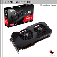 ASUS Dual Radeon RX 6700 XT Graphics Card OC Edition 12GB GDDR6 / DUAL-RX6700XT-O12G black