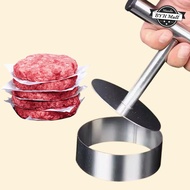 Hamburger Patty Machine Creative Manual Stainless Steel Durable Patty Press Burger Patty Maker