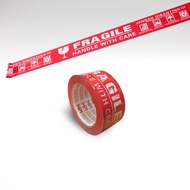 MERAH BRAND MASTER PACK INDONESIA FRAGILE RED DO NOT THROWN 2 INCH WIDTH 48 MM LENGTH 100 METERS 45 
