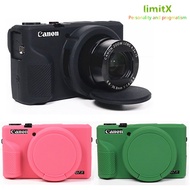 G7X3 Silicone Armor Skin Case Camera Bag Body Cover Protective For Canon Powershot G7X Mark III G7XIII G7XM3 Digital Cameras