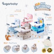SUGAR BABY - BABY CHAIR 4 in 1 SIT ON ME - Baby Food Dining CHAIR - Booster Seat