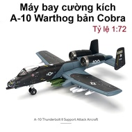 MHQS 1:72 scale assembly model A-10A ThunderBolt II Warthog Cobra Black (Xuja) fighter aircraft