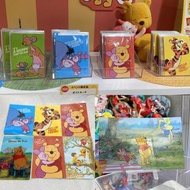 日本會場限定悕有絕版迪士尼小熊維尼 維尼熊 Pooh Winnie the Pooh小豬Piglet屹耳Eeyore跳跳虎Tigger公仔明信片Postcard生日賀卡。鋼牙與大鼻奇奇 Chip n 