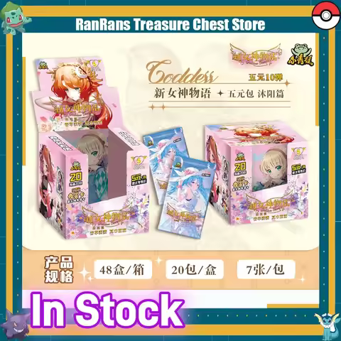 In Stock 5 pcs 2025 Goddess Story 5m10 Ns-5m10 Collection Card Cute Anime Waifu Booster Box Collecti