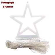 cod LED Outdoor Christmas Tree Decorations Lights USB Waterproof Fairy String Lights 8 Modes