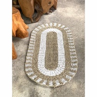 PREMIUM SEAGRASS woven RUG 60x120CM Oval woven carpet/