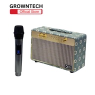 Loa karaoke QIXI 2030 kèm micro không dây âm thanh mạnh mẽ kết nối Bluetooth tiện lợi
