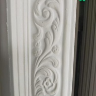 Lis Gypsum motif Kangkung 13 cm