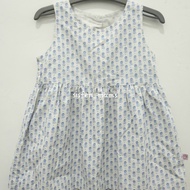 PRELOVED Baby Blue Dress / Baju Dress Anak Qna Kids