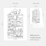 Welcome to Frank's House - Postcard & Poster by September Spring
