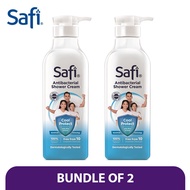 SAFI Anti-Bacterial Shower Cream Cool Protect 975g x2 [Halal Beauty] [Body Wash]