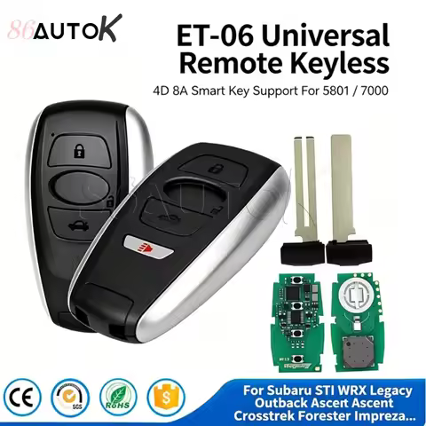 Universal Remote Keyless For Subaru STI WRX Legacy Outback Ascent Crosstrek Forester Impreza EoneBos