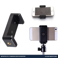 HOLDER Universal Clamp Smartphone Hp Screw Hole 1/4 tripod 4-5 Inch