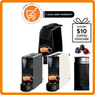 Nespresso Essenza Mini with Aeroccino Bundle - FREE $10 COFFEE VOUCHER + Capsules