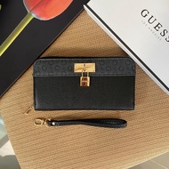 กระเป๋าเงิน ใบยาว Guess Long Wallet กระเป๋าสตางค์ใบยาวซิปรอบหนังนิ่ม