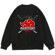 Naruto Akatsuki Anime Crewneck - Naruto Akatsuki Animation Sweater