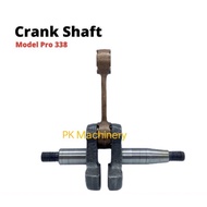 （READY STOCK)BRUSH CUTTER TANAKA328/338 PRO STAR CRANK SHAFT MESIN RUMPUT