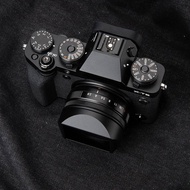 XF27F2.8 II Lens Hood with 39mm Adapter Ring for Fujifilm Fuji XE5 XF23mmF2.8 R WR XF27mmF2.8 II Met