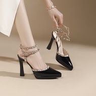 Guangzhou high-end feminine waterproof high heels 10cm high