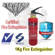 STRIKERS 1KG FIRE EXTINGUISHER / ABC POWDER