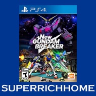 PlayStation 4 : New Gundam Breaker (Zone3) (ENG) (PS4 Game) (แผ่นเกมส์ PS4) แผ่นแท้มือ1!!!