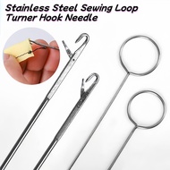 Stainless Steel Sewing Loop Turner Hook Needle Embroidery DIY Needlework Tools