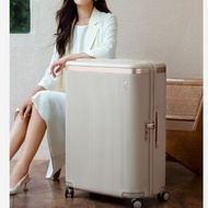 全城熱賣 - 愛可樂（Echolac）20寸登機箱 明星付辛博同款万向轮旅行箱奶茶色PC142Y 全球聯保 5年質保