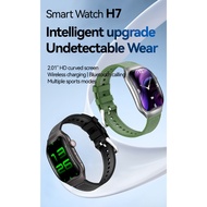 Curved Screen Smart Watch H7 Wristband Sports Health Monitor Bluetooth Call Watch For Gift
