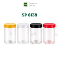 SP 8138 Container Transparent, Black & Gold