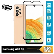 LAYAR Tempered Glass 9D Full Screen Samsung A33 5G Anti-Scratch Screen Protector Screen Guard