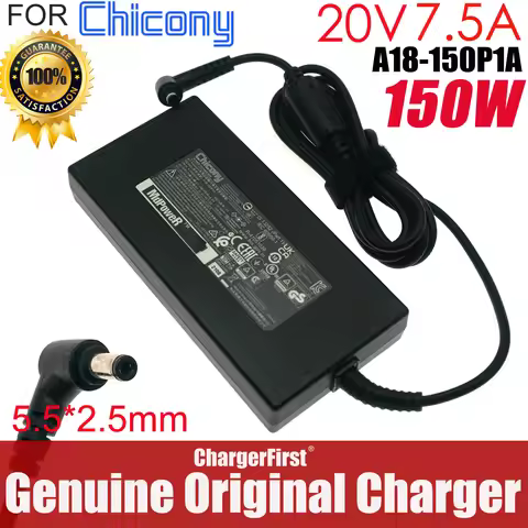 Original Chicony A18-150P1A 20V 7.5A 150W A150A048P AC Power Adapter Charger Laptop Power Supply Gen
