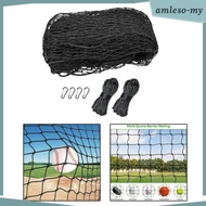 [AmlesoMY] Baseball Backstop Net for Batting 118.11x118.11ft Ball Stop Heavy Duty Field