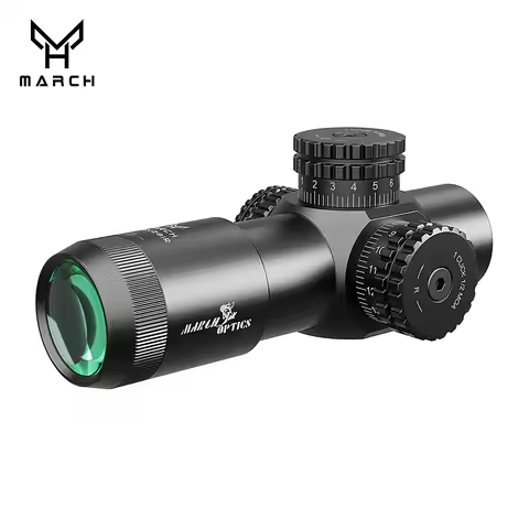 MARCH HT 3X28IR Optics Tactical Rifle Scope Airsoft Riflescope Outdoor Sport Hunting Shooting Airgun