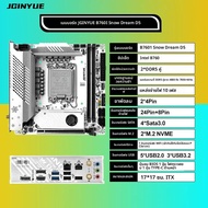 JGINYUE B760i เมนบอร์ด LGA 1700 รองรับ Intel Core 12th 13th DDR5 หน่วยความจํา RAM ล่าสุด mini itx B7