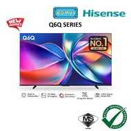 Hisense 75 / 85 / 98 Inch QLED 4K Smart TV 144Hz Dolby Vision Atmos Hi-View AI Engine Build-in Subwo