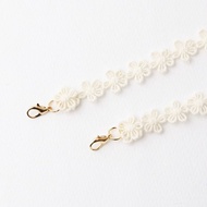 清炫才怡  口罩頸鍊 典雅蕾絲系列  04. Ivory
