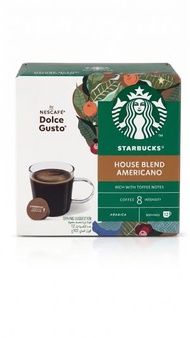 Starbucks House Blend 美式咖啡膠囊 適用於NESCAFÉ® Dolce Gusto® 咖啡機