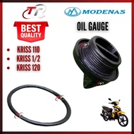 KRISS 110 KRISS 1/2 KRISS 120 Oil Gauge Oil Level Penutup Engine Penutup Minyak Hitam Engine Cap Ori