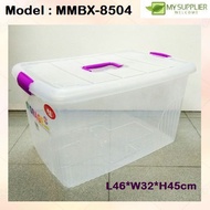 Maxonic 8504 27ltr Storage Box With Handle (+-)L46cmxW31cmxH26cm