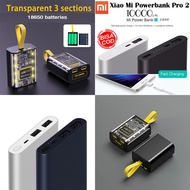 power bank Fast Charging original PowerBank Box PD20W 65W Universal Digital 18650 mak 10000mah - 200