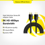 Baseus 8K HDMI-compatible Cable for Xiaomi Mi Box 8K/60Hz 4K/120HZ 48Gbps Digital Cable for PS5 PS4 Laptop TV Monitor Projectors