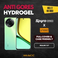 SCREEN PROTECTOR ANTI-SCRATCH HYDROGEL REALME C67 SPYRO PRO